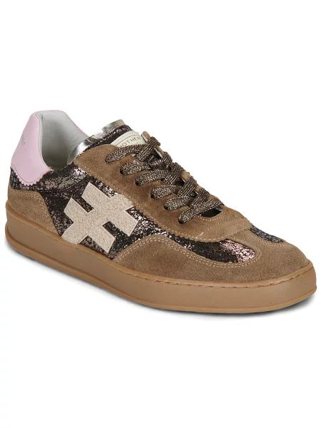Pantofi Another Trend de mătase maro