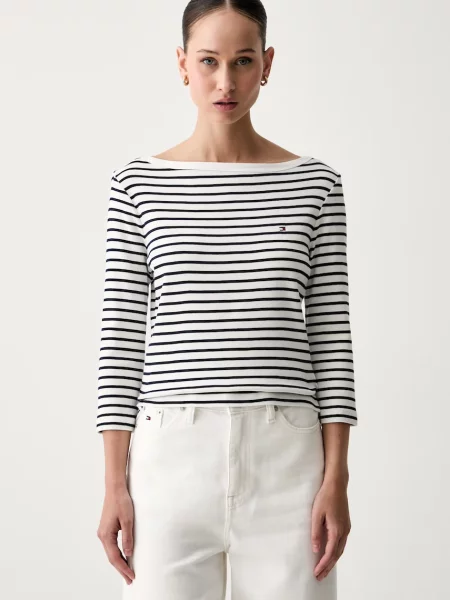 Tricou cu mânecă lungă Tommy Hilfiger