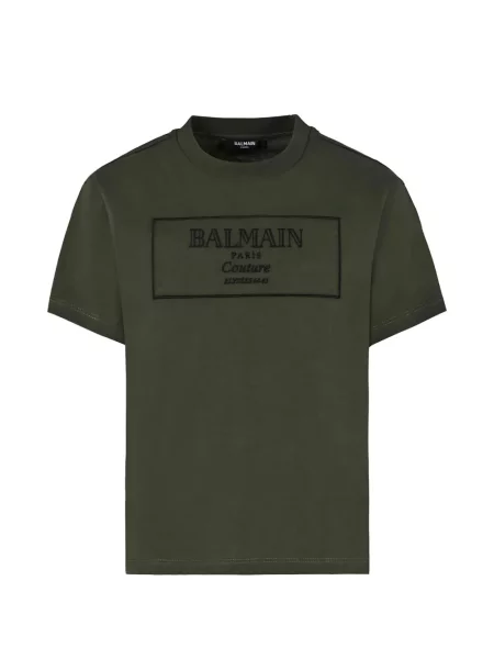Koszulka dziecięca Balmain zielona
