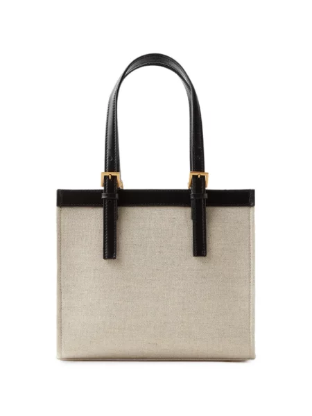 Geantă shopper Versace din canvas