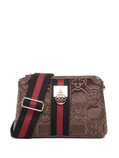 Чанта за през рамо V°73 кафяво