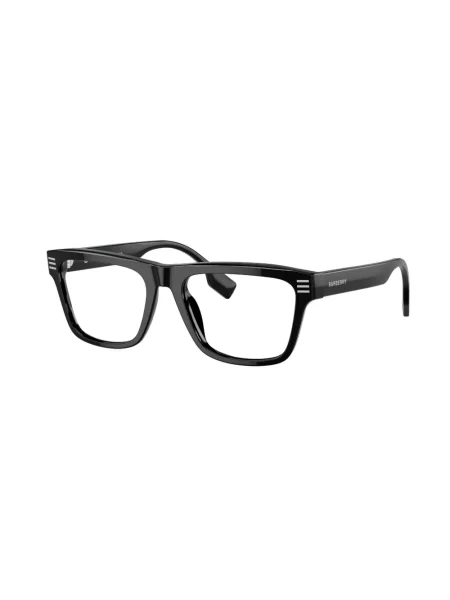 Raštuotos saulės akiniai Burberry Eyewear juoda