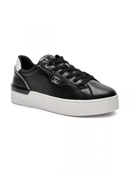 Liu Jo De piele sneakers SILVIA 95 negru
