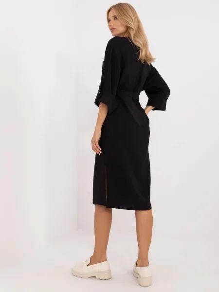 Rochie de zi Fashionhunters casual negru