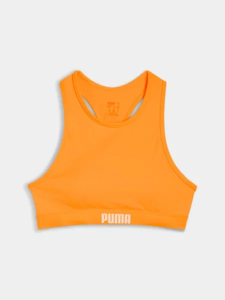 Верхня частина купальника PUMA Swim Racerback Sw комбінований верх помаранчевий