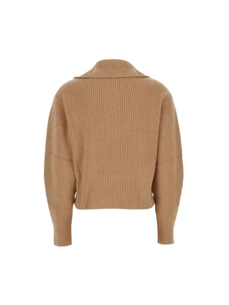 Sweter Max Mara wełniany beżowy