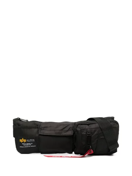 Cu centură curea Alpha Industries negru