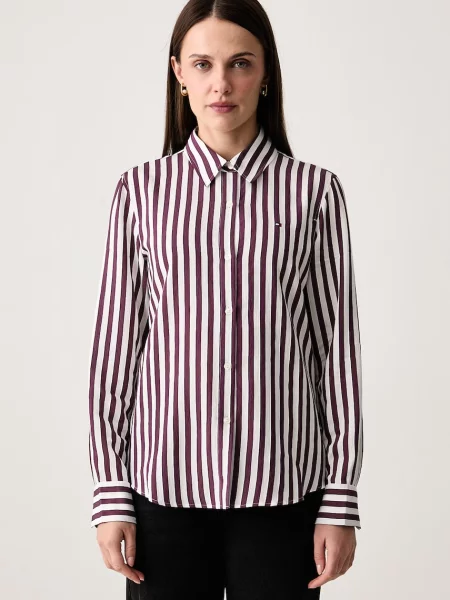 Tommy Hilfiger košulja za žene s viskozom