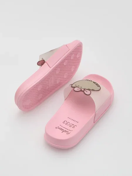 Шлепанцы Reserved розовые