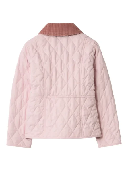 Kurtka dziecięca Burberry różowa