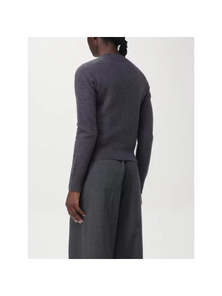 Sweter Jil Sander wełniany szary