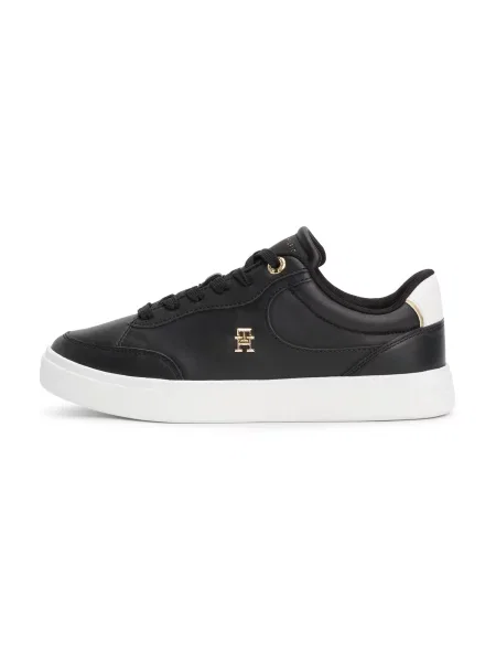 Sneakerși Tommy Hilfiger negru