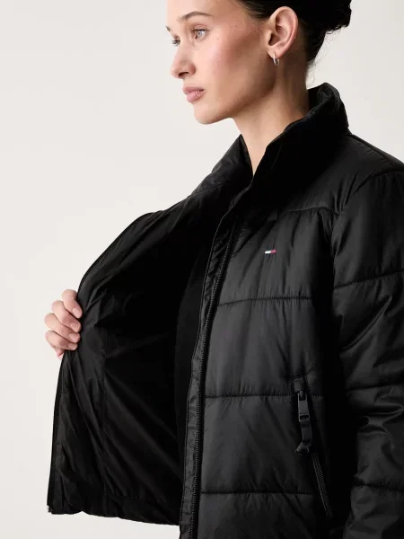 Tommy Jeans преходно яке дамско черно
