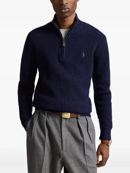 Șosete Polo Ralph Lauren cu broderie în carouri de flanelă verde