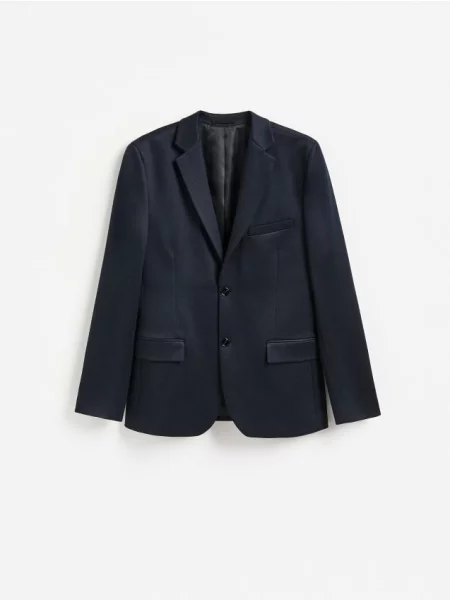 Reserved Sacou slim fit bleumarin