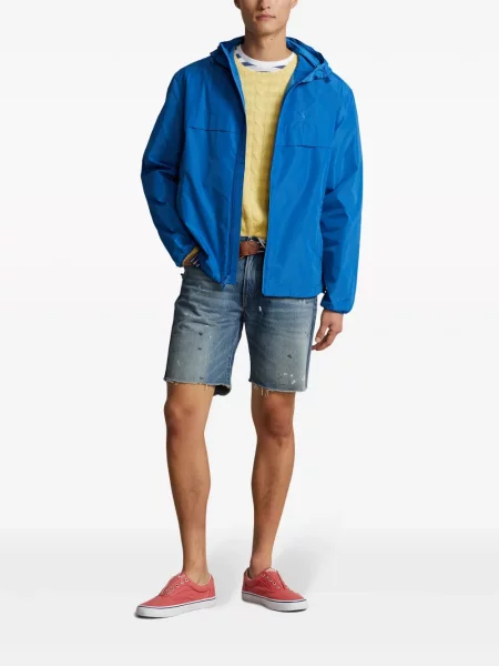 Hlače Polo Ralph Lauren s vezom s cvjetnim printom s vezicama plava