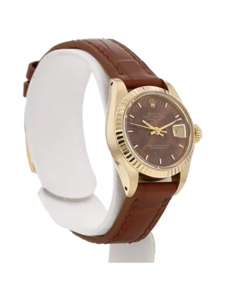 Часовник Rolex кафяво