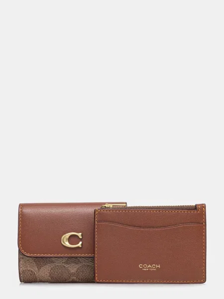 Denarnica Coach rjava