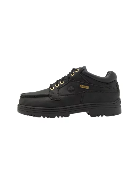 TIMBERLAND Bocanci cu șireturi HERITAGE' negru