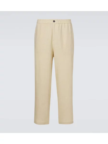 Lanene hlače Le Kasha bež