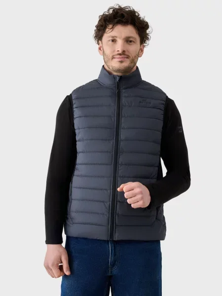 Утеплений жилет AVECS сірий