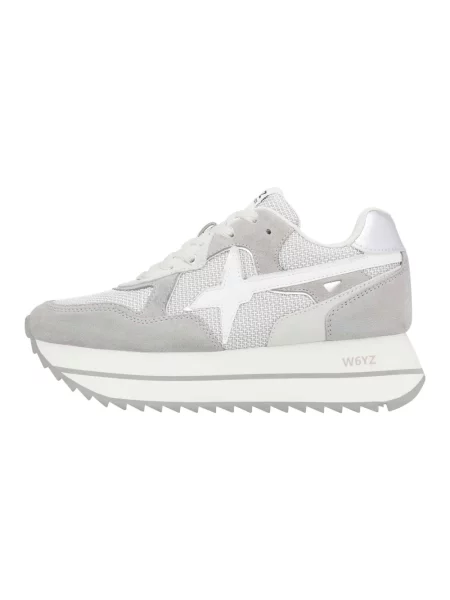 Sneakersy W6yz zamszowe szare