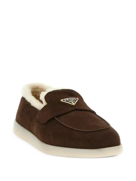 Loafersy Prada hnedá