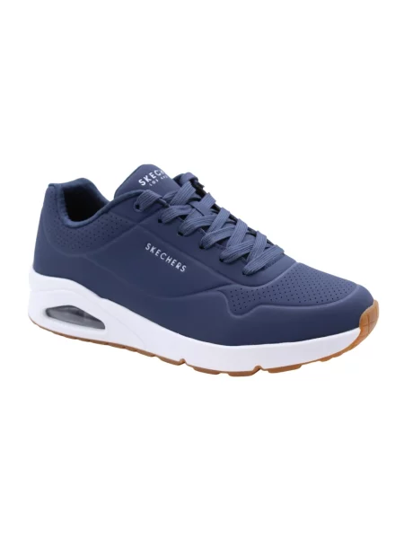 Sneakersy Skechers niebieskie