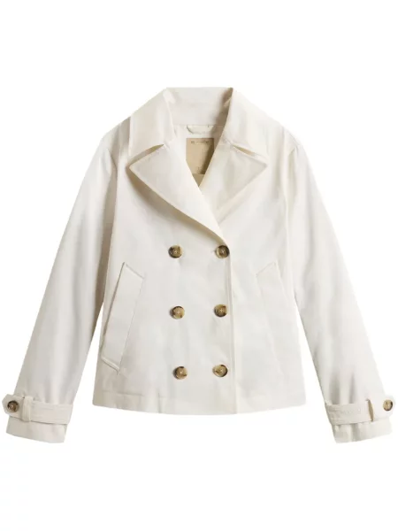 Marynarka Woolrich dwurzędowa biała