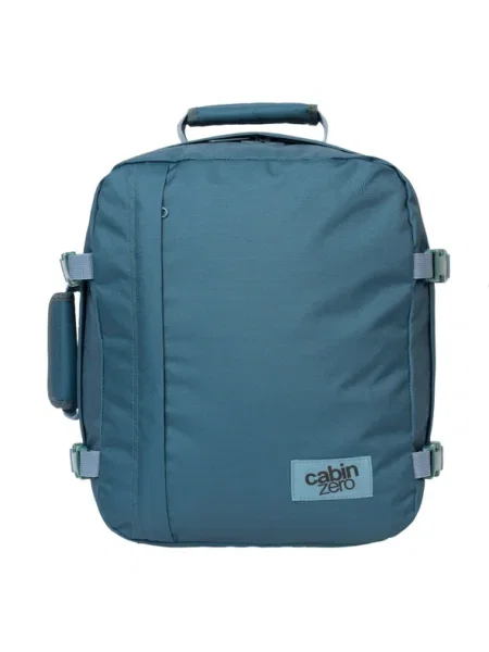 CabinZero Classic 28 l arubakék túra hátizsák. Méret: 28 l kék