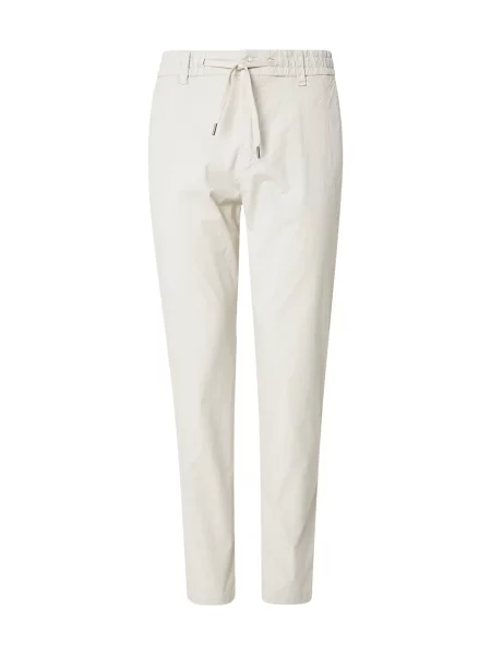BOSS Pantaloni kitt alb