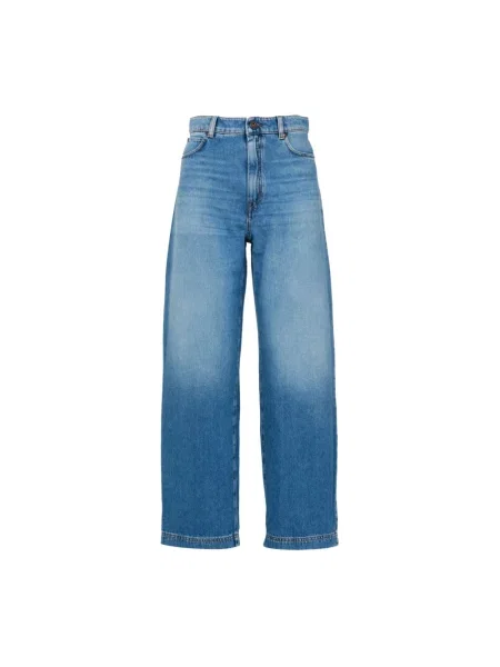 Jeansy Weekend Max Mara niebieskie
