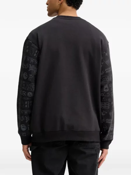 Lung hanorac Vans negru