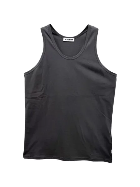 Vestă Jil Sander cu autograf gri