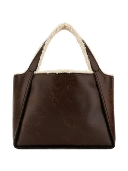 Geantă Stella Mccartney maro