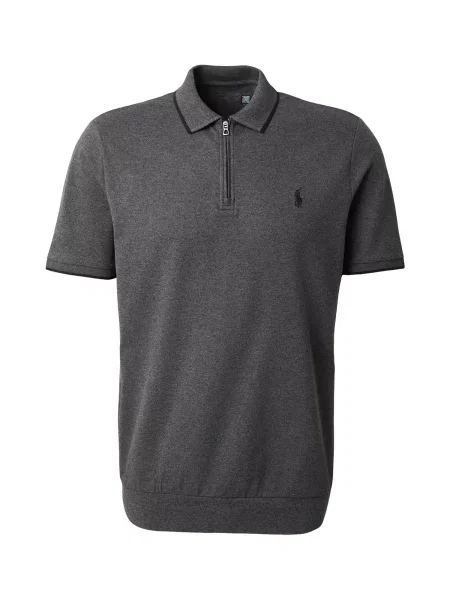 Polo Ralph Lauren Tricou gri metalic negru