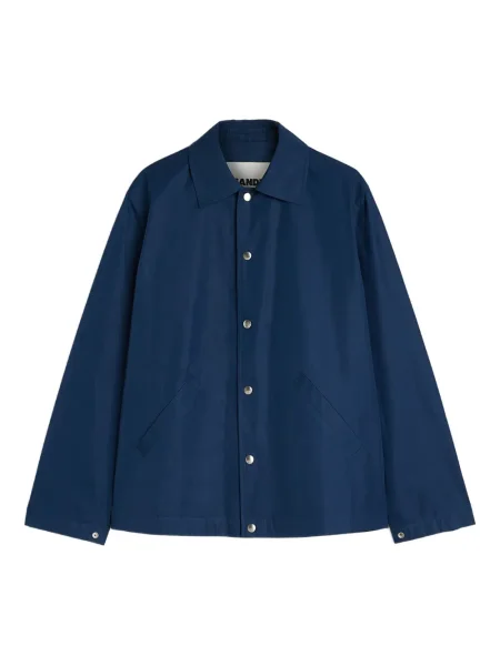 Geacă Jil Sander cu imagine albastru