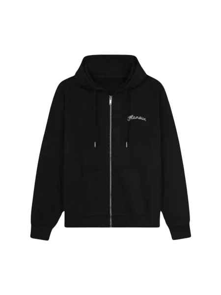 Bluza z kapturem Flâneur czarna