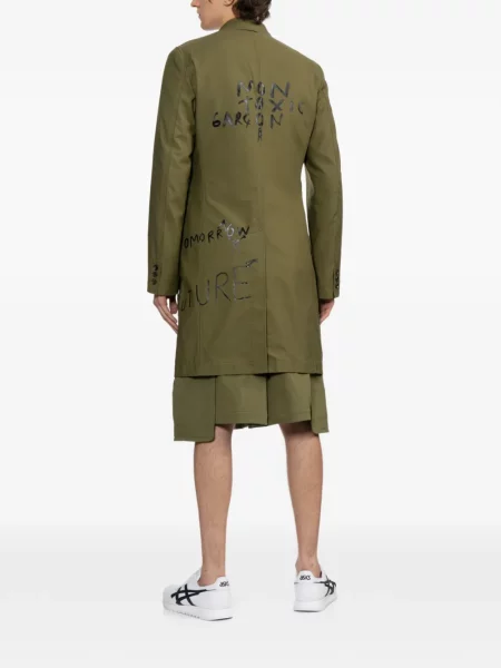 Palton Comme Des Garçons Shirt verde