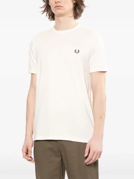 Tricou Fred Perry cu decolteu rotund