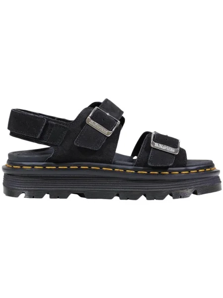 Pantofi Dr. Martens din piele cu platformă negru