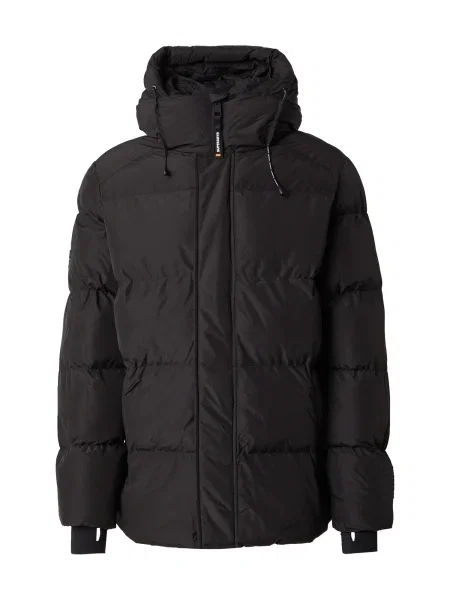 Superdry Zimska jakna 5 Baffle' crna