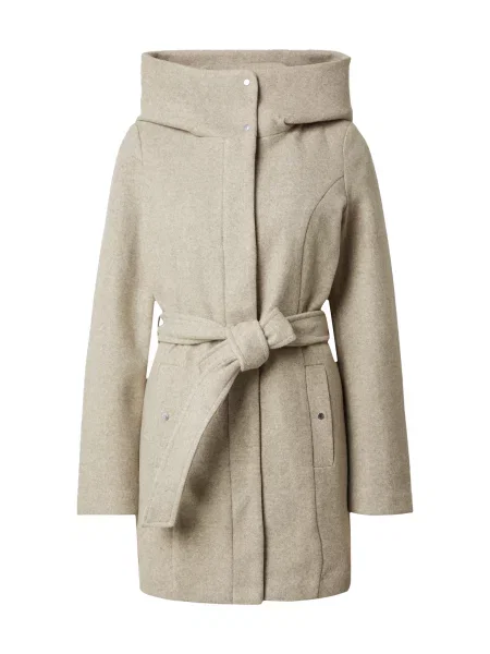 VERO MODA Palton de primăvară-toamnă bej