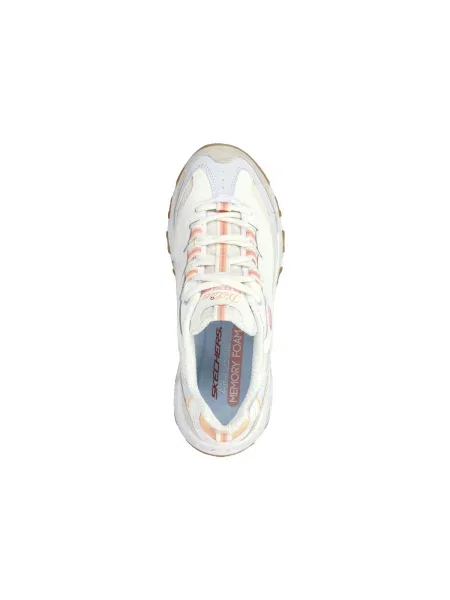 Pantofi Skechers alb