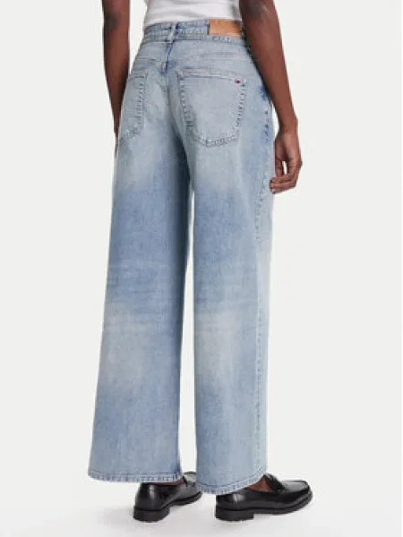 Tommy Jeans Farmer Charlie Wide Leg kék