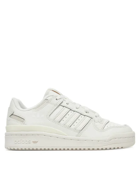 Teniși Adidas din piele alb