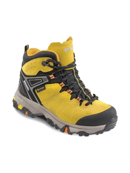Buty trekkingowe dziecięce Meindl żółte