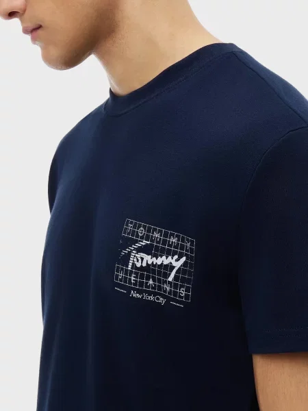 Футболка Tommy Jeans синяя