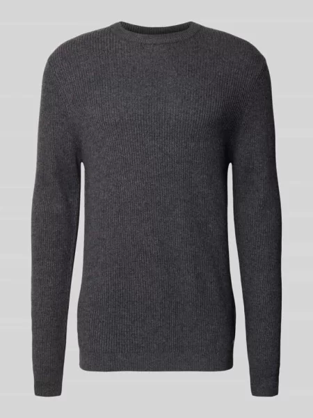 Sweter o kroju slim fit z mieszanki żywej wełny Roy Robson