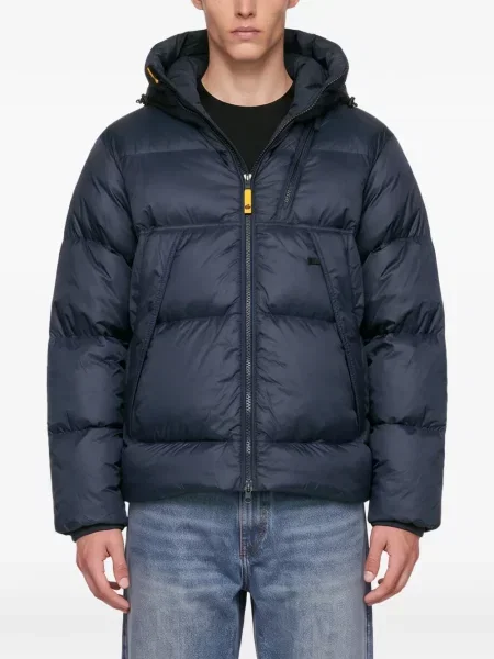 Geacă Parajumpers cu glugă albastru